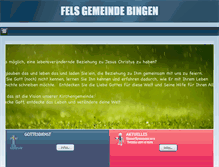 Tablet Screenshot of fels-bingen.org